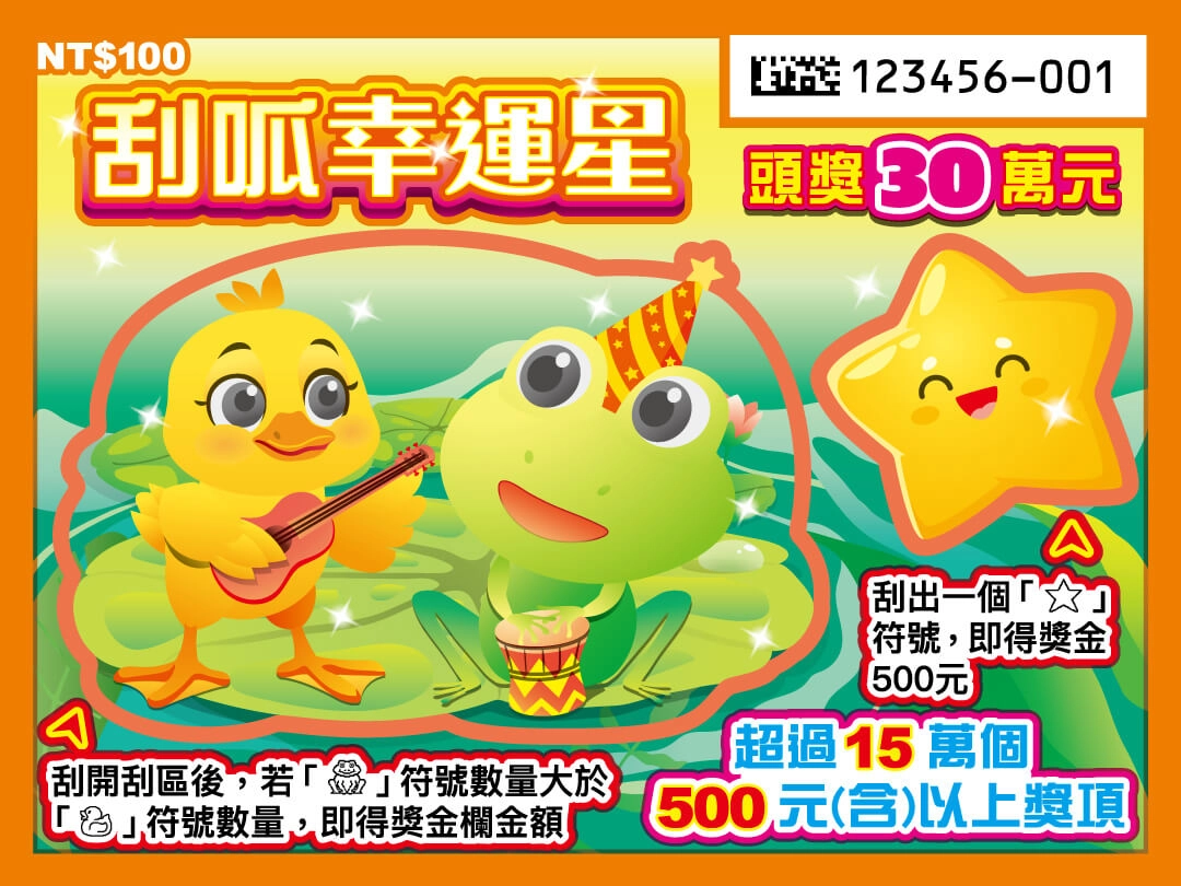 刮呱幸運星